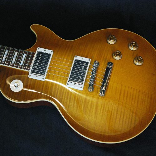 Les Paul custom par le luthier Yohann Koch