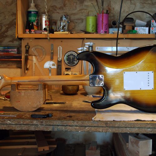Refrettage Stratocaster 1954